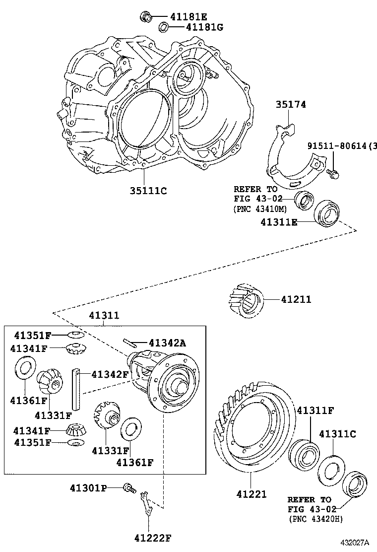  VOLTZ |  FRONT AXLE HOUSING DIFFERENTIAL