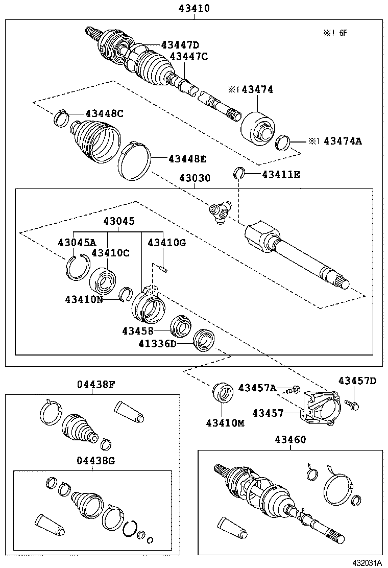  VOLTZ |  FRONT DRIVE SHAFT