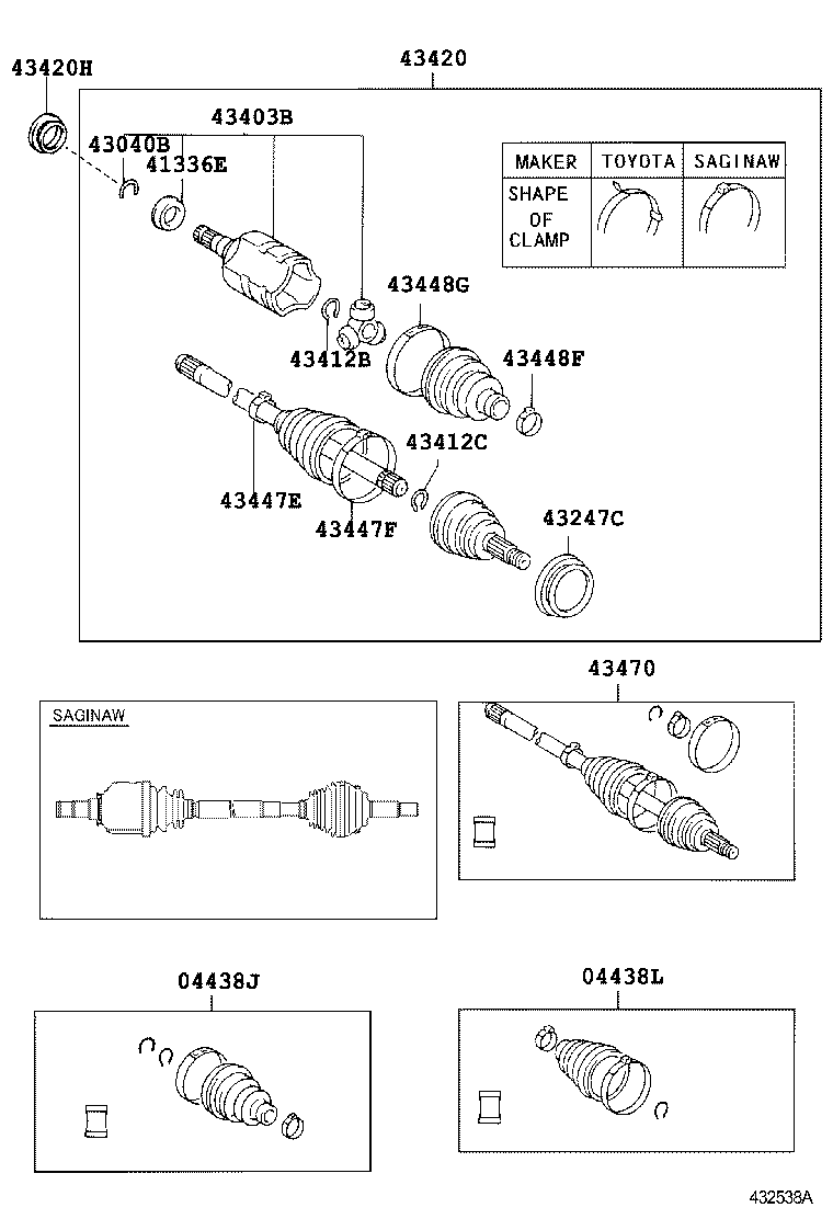  SPRINTER |  FRONT DRIVE SHAFT