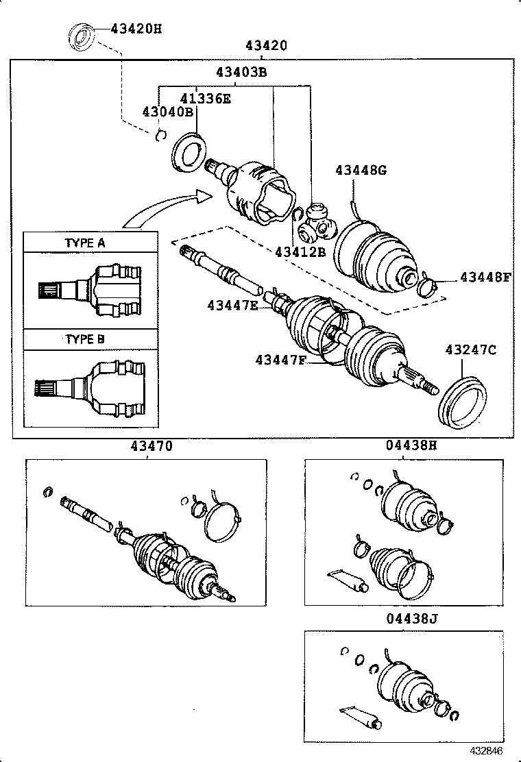  LVN CRE TRN MRN |  FRONT DRIVE SHAFT