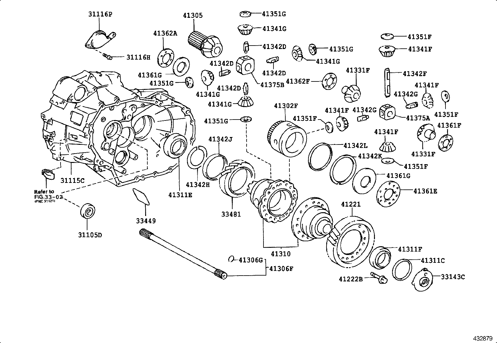  SPRINTER |  FRONT AXLE HOUSING DIFFERENTIAL