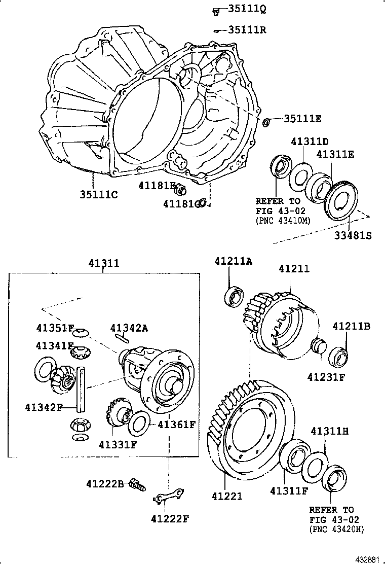 SPRINTER | FRONT AXLE HOUSING DIFFERENTIAL