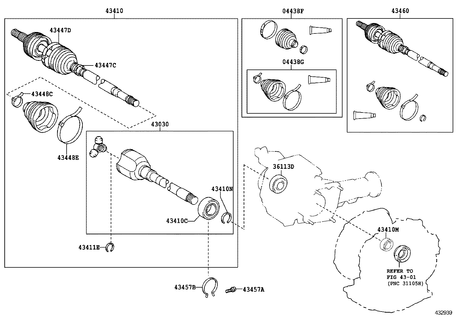  FUN CARGO |  FRONT DRIVE SHAFT