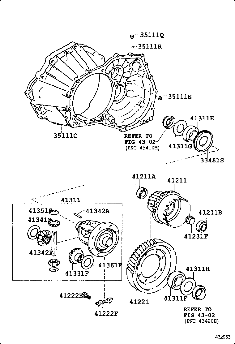 SPRINTER | FRONT AXLE HOUSING DIFFERENTIAL