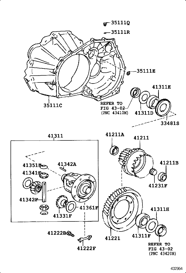  SPRINTER |  FRONT AXLE HOUSING DIFFERENTIAL