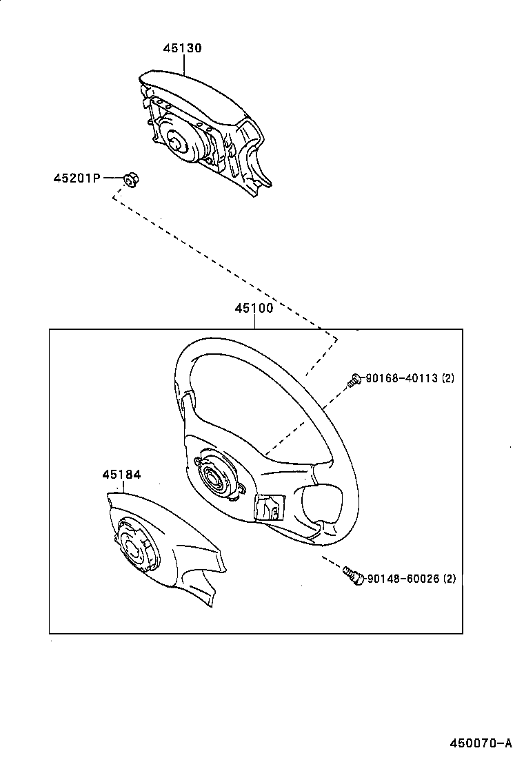  CARINA FF |  STEERING WHEEL