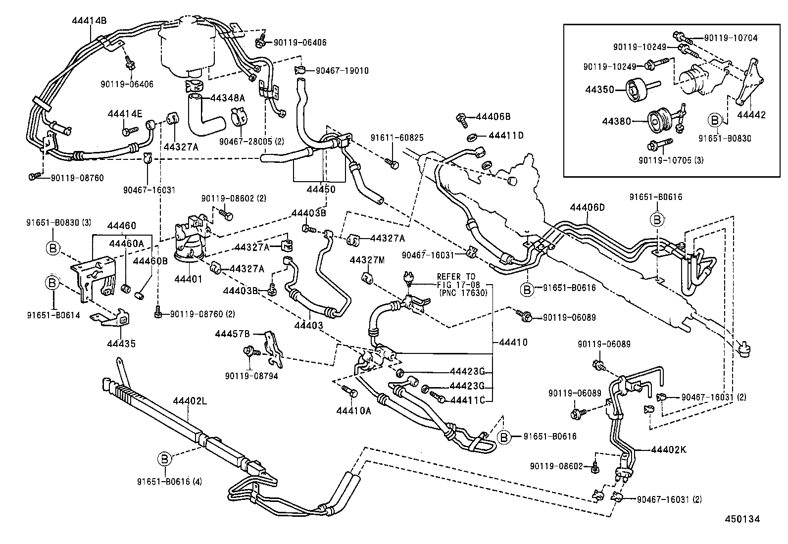  SOARER |  POWER STEERING TUBE