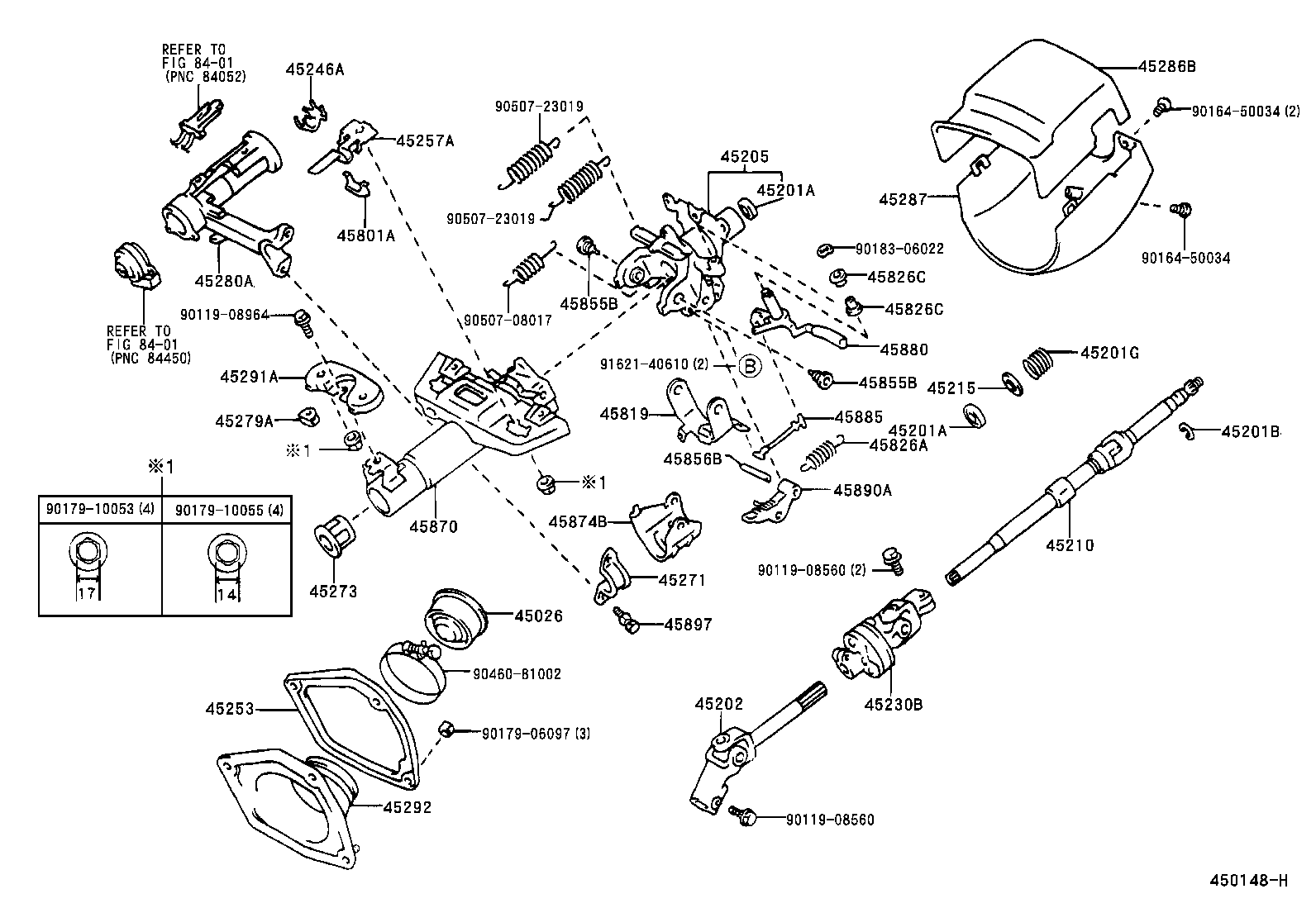  WINDOM |  STEERING COLUMN SHAFT