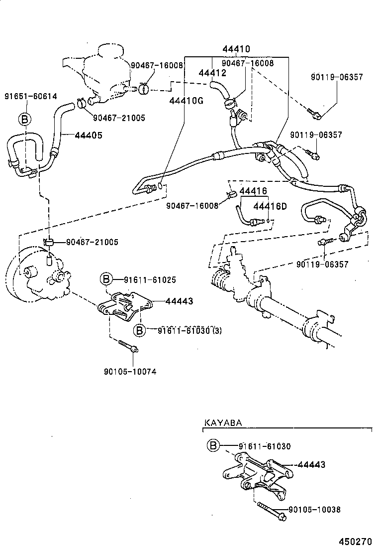  SPRINTER |  POWER STEERING TUBE