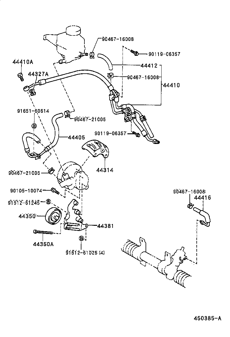  SPRINTER |  POWER STEERING TUBE