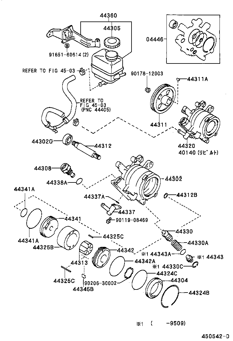  SPRINTER |  VANE PUMP RESERVOIR POWER STEERING