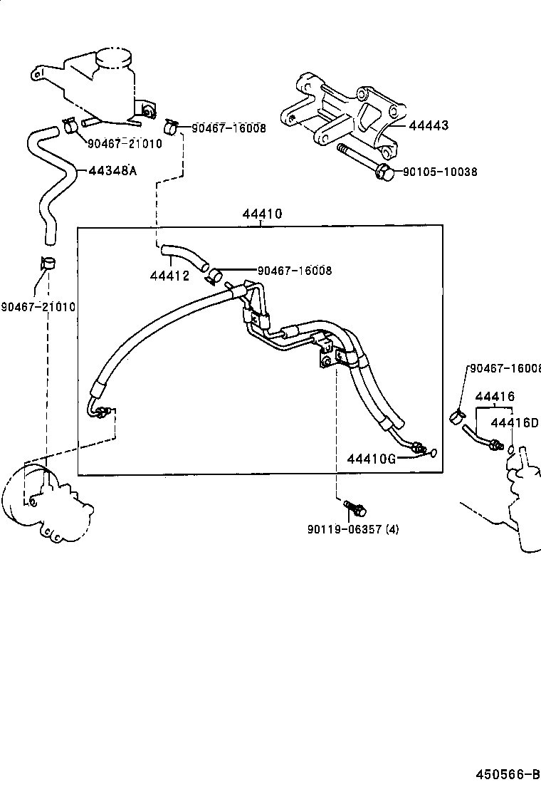  SPRINTER |  POWER STEERING TUBE