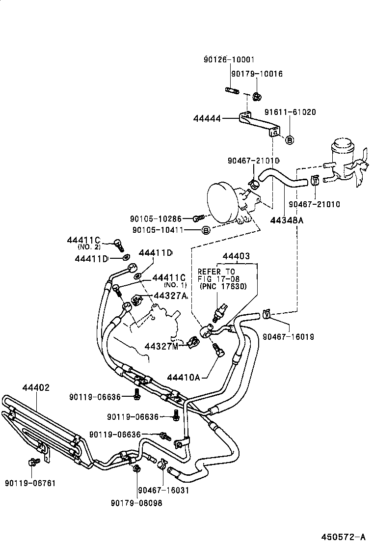  SUPRA |  POWER STEERING TUBE