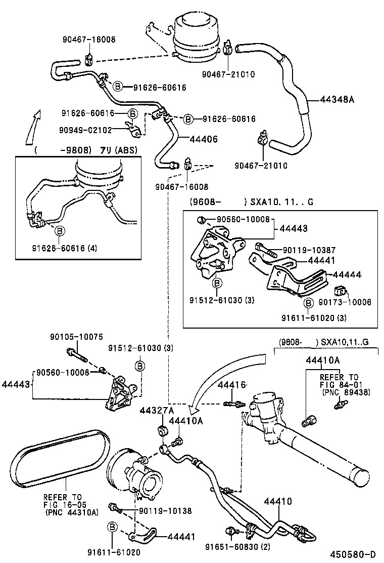  RAV4 |  POWER STEERING TUBE