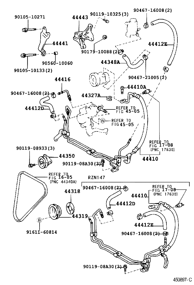 HILUX |  POWER STEERING TUBE