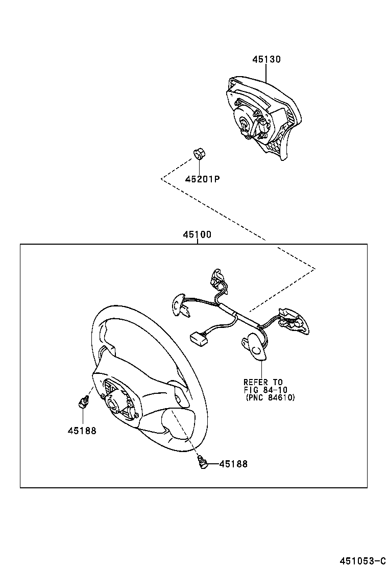  CALDINA |  STEERING WHEEL