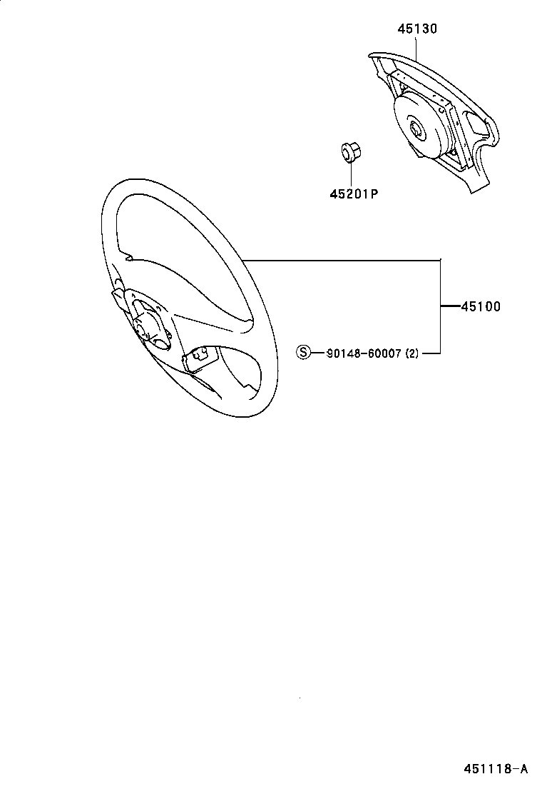  STARLET |  STEERING WHEEL