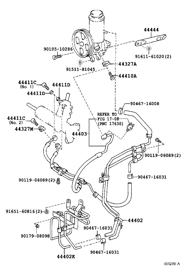  SOARER |  POWER STEERING TUBE