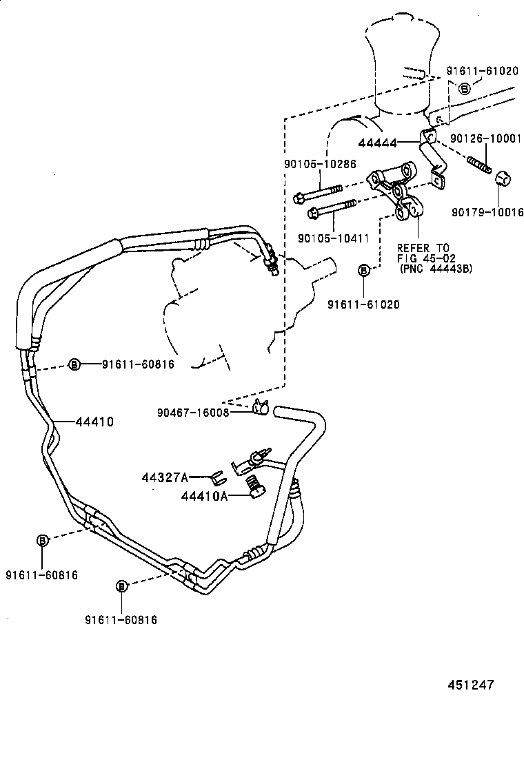  CROWN |  POWER STEERING TUBE