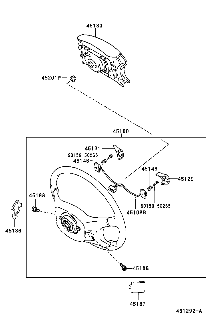  CALDINA |  STEERING WHEEL