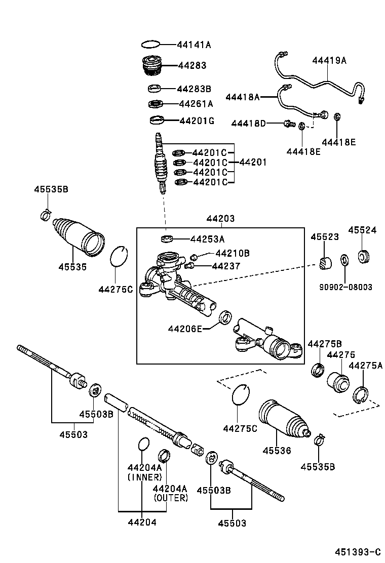  VISTA VISTA ARDEO |  FRONT STEERING GEAR LINK