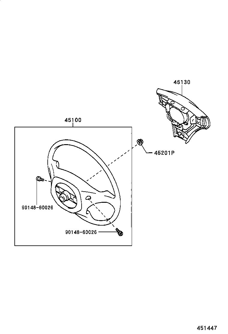  CARINA FF |  STEERING WHEEL