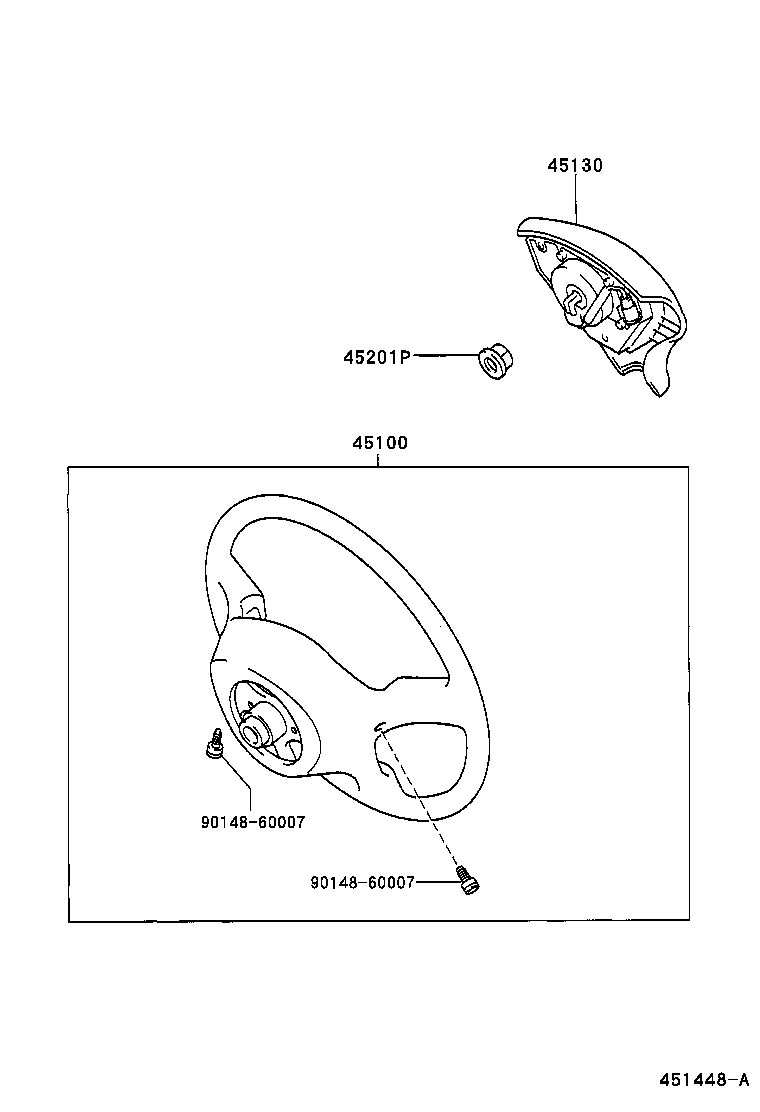  CARINA FF |  STEERING WHEEL