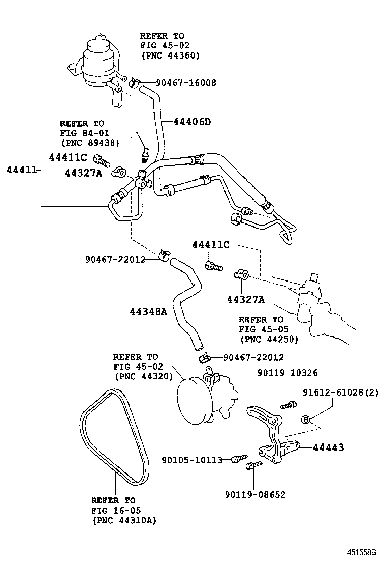  ALTEZZA ALTEZZA GITA |  POWER STEERING TUBE
