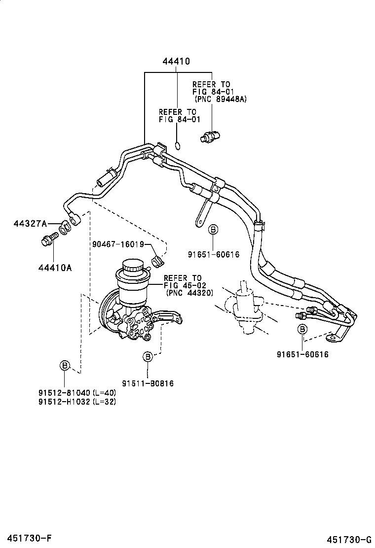  VITZ |  POWER STEERING TUBE