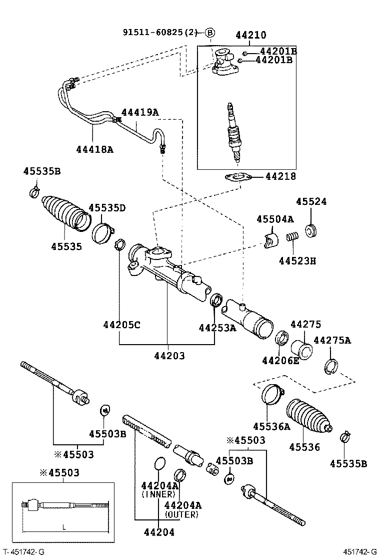  VITZ |  FRONT STEERING GEAR LINK