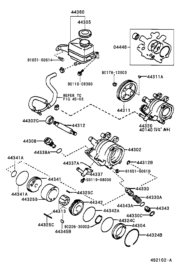  SPRINTER |  VANE PUMP RESERVOIR POWER STEERING