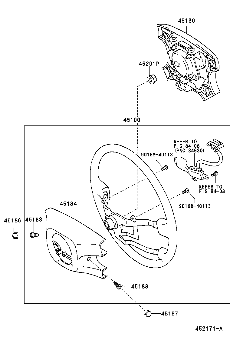  ESTIMA T L |  STEERING WHEEL