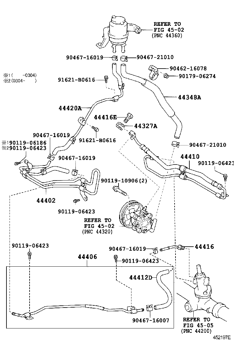  ESTIMA T L |  POWER STEERING TUBE