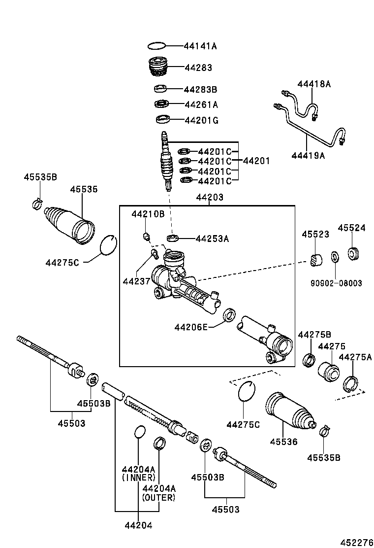  OPA |  FRONT STEERING GEAR LINK
