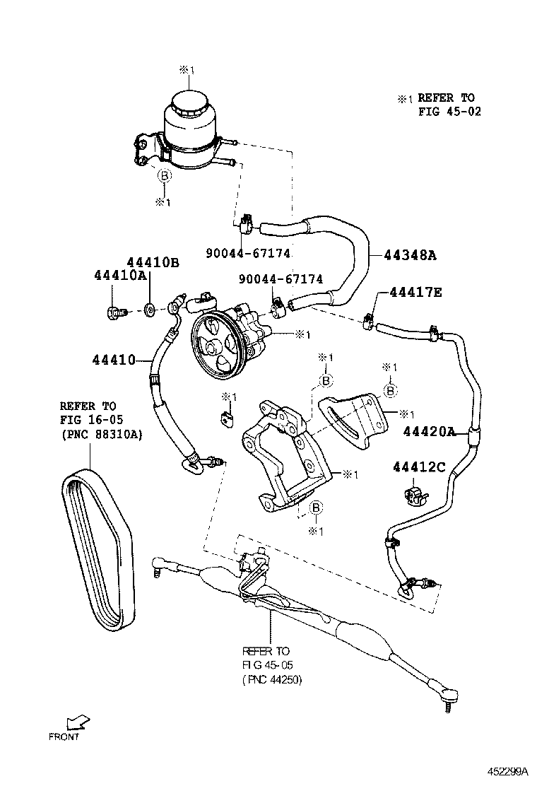  CAMI |  POWER STEERING TUBE