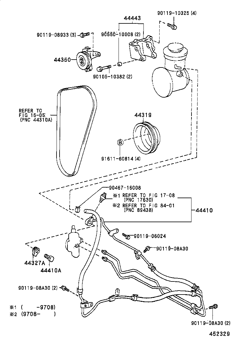  HILUX SURF |  POWER STEERING TUBE