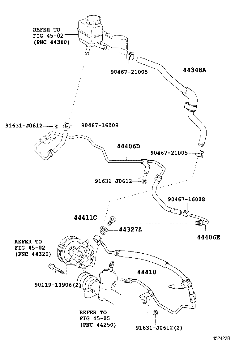  OPA |  POWER STEERING TUBE