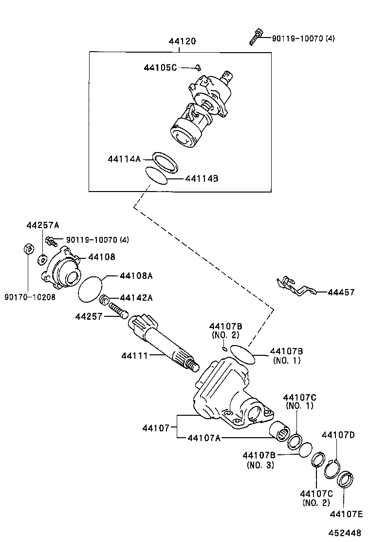  DYNA 150 TOYOACE G15 |  FRONT STEERING GEAR LINK