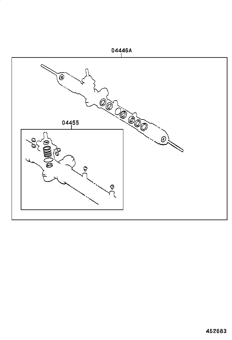  GAIA |  FRONT STEERING GEAR LINK
