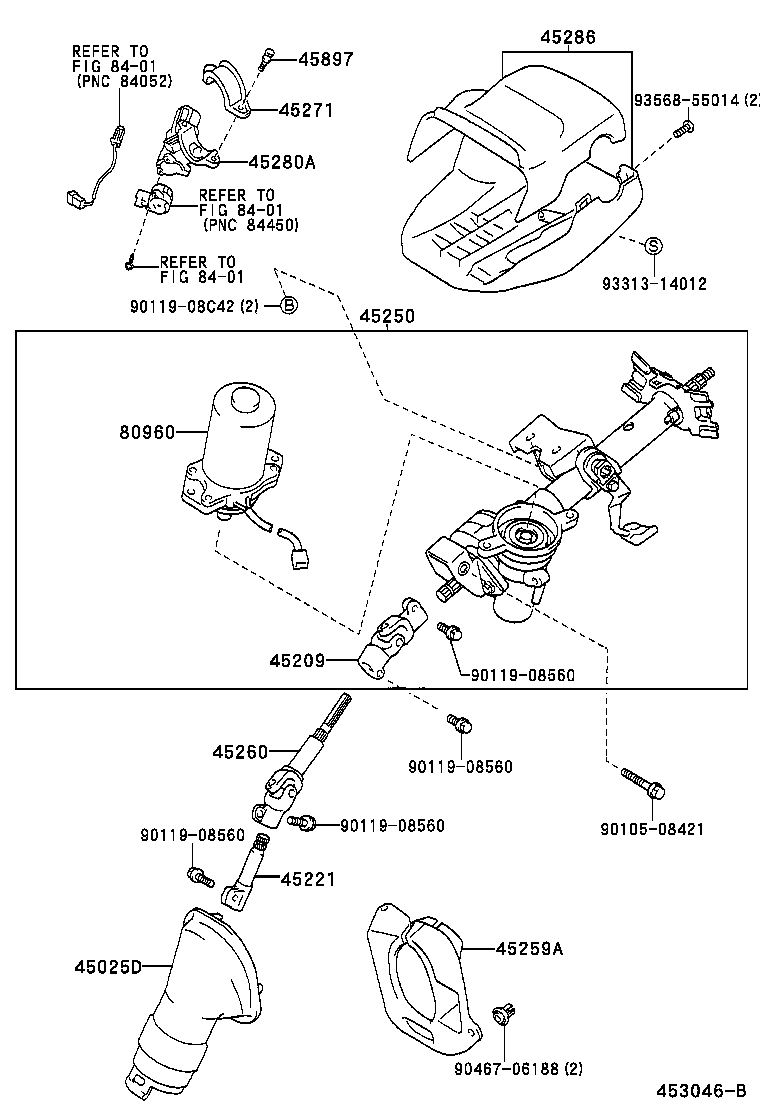  WILL VS |  STEERING COLUMN SHAFT