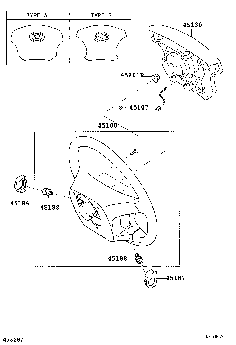  ESTIMA T L |  STEERING WHEEL