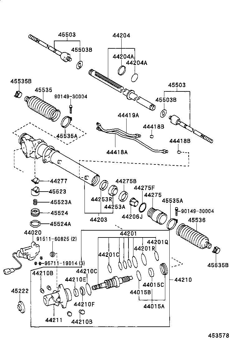 HIACE REGIUSACE |  FRONT STEERING GEAR LINK