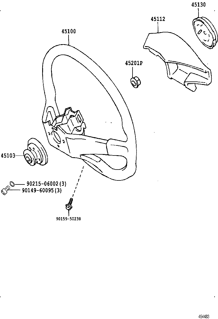  LEVIN TRUENO |  STEERING WHEEL