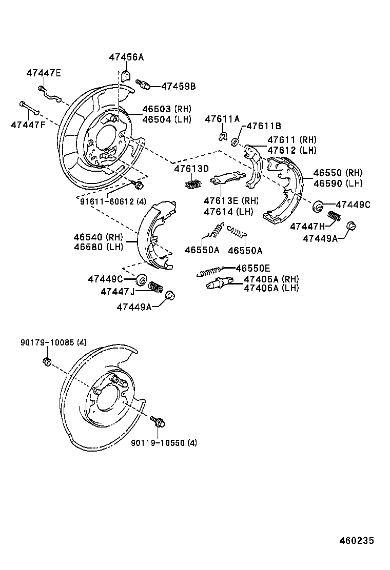  ALTEZZA ALTEZZA GITA |  PARKING BRAKE CABLE