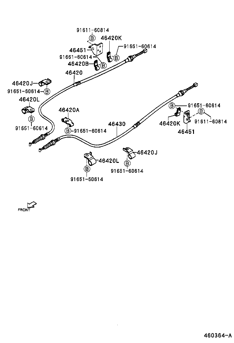  SPARKY |  PARKING BRAKE CABLE