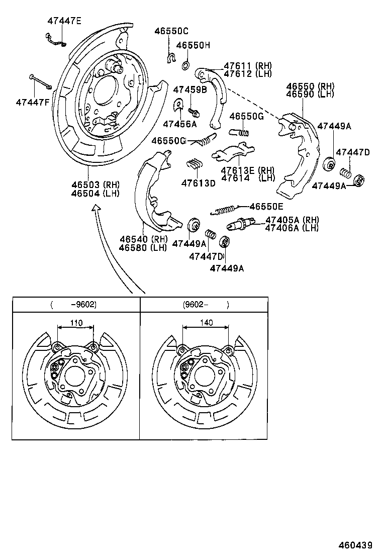  AVALON |  PARKING BRAKE CABLE