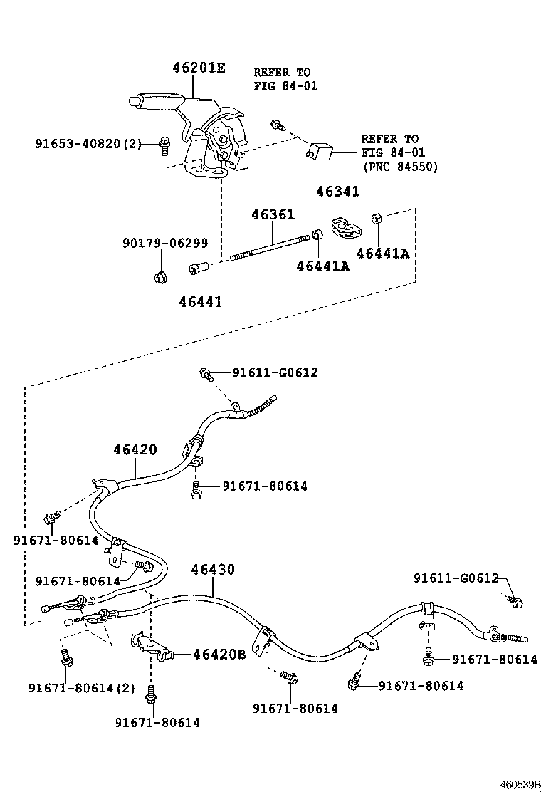  WILL CYPHA |  PARKING BRAKE CABLE