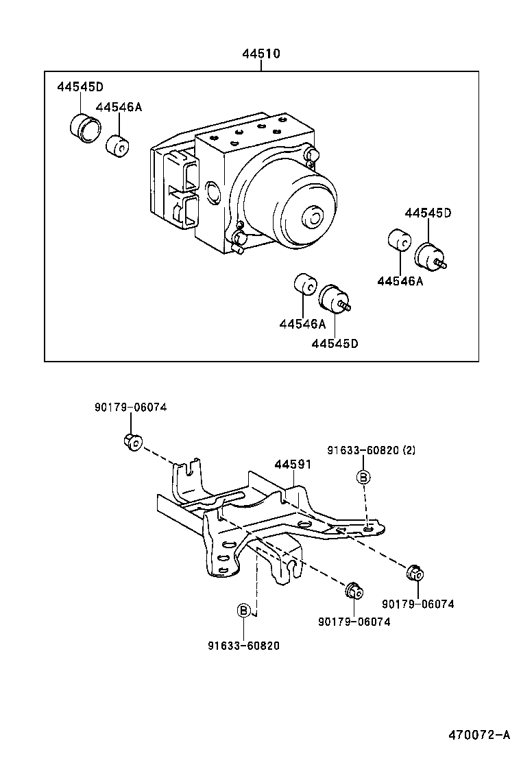  CARINA FF |  BRAKE TUBE CLAMP