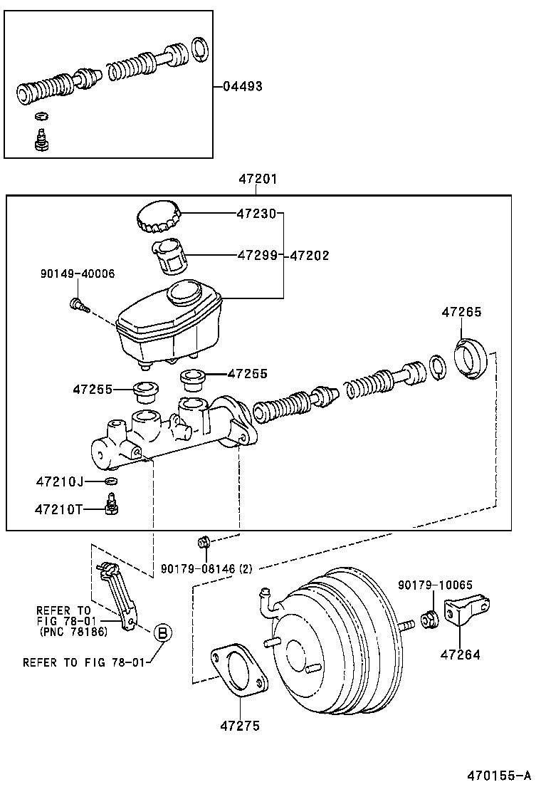  MARK 2 |  BRAKE MASTER CYLINDER
