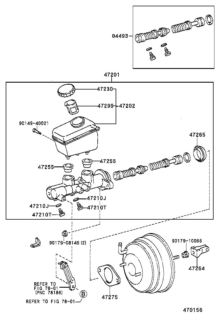  MARK 2 |  BRAKE MASTER CYLINDER